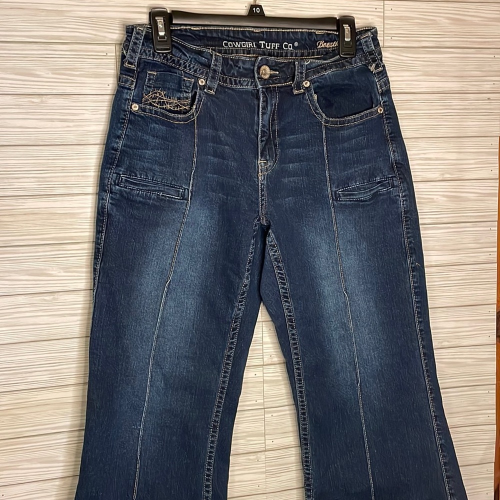 Cowgirl Tuff Co. Breath classic Wide Trouser women’s size 30/31 flared legs